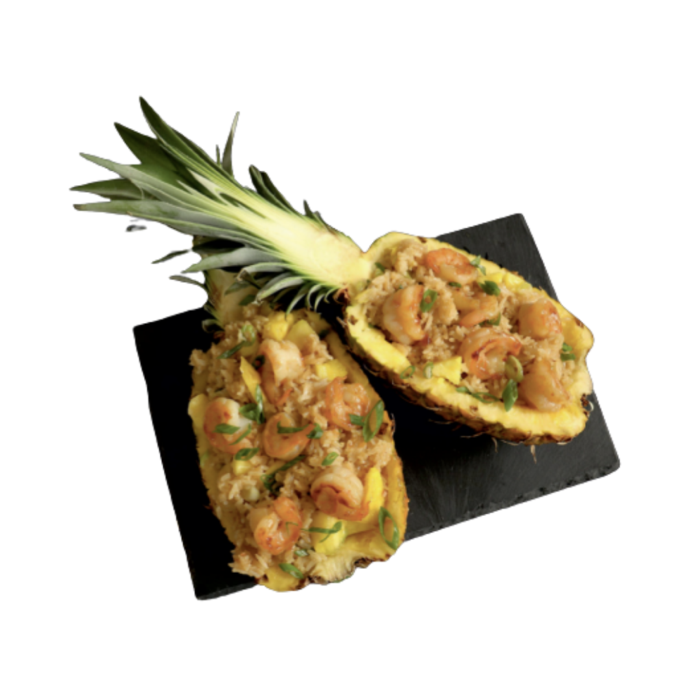 32 Pineapple Fried Rice with Shrimp